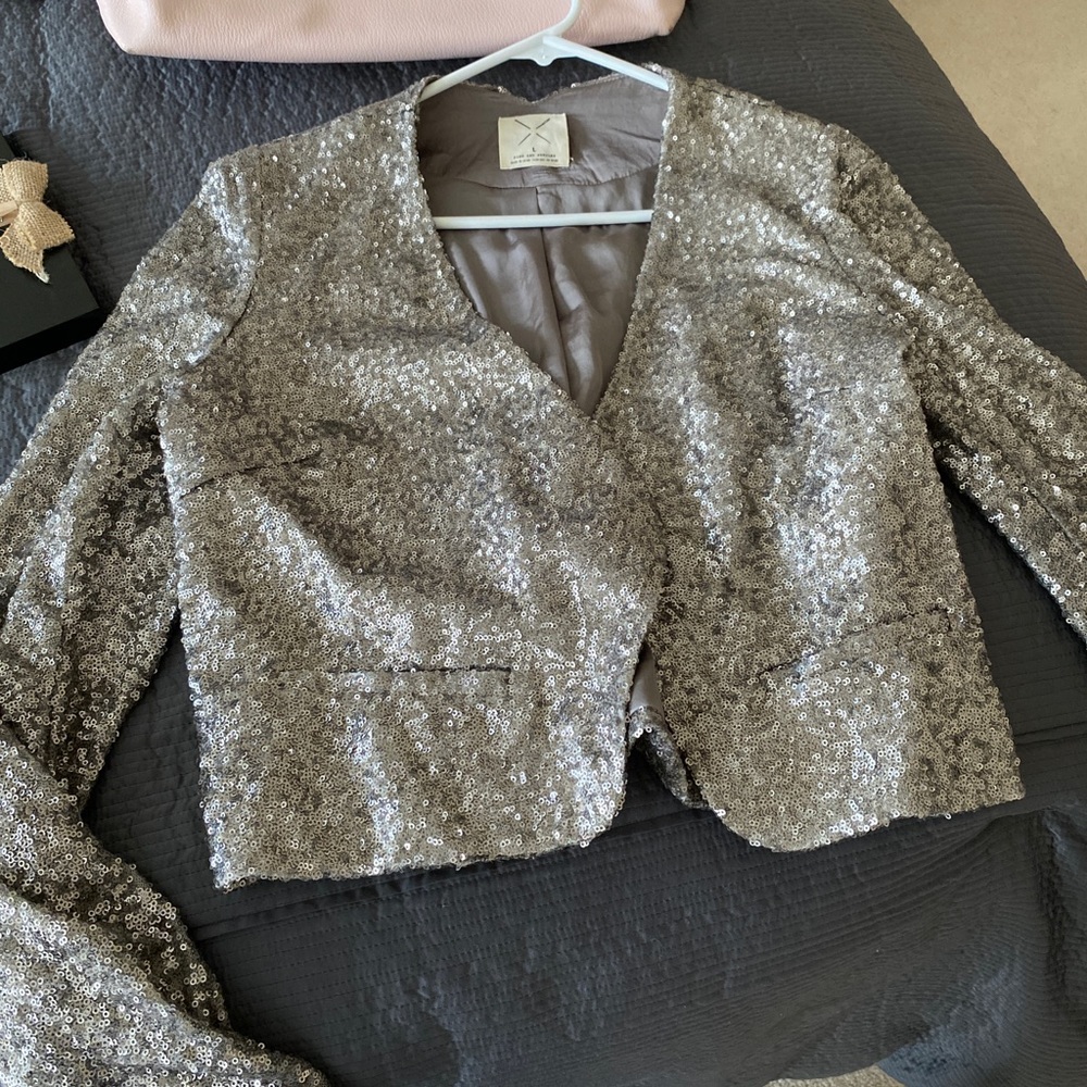 UO sequin jacket